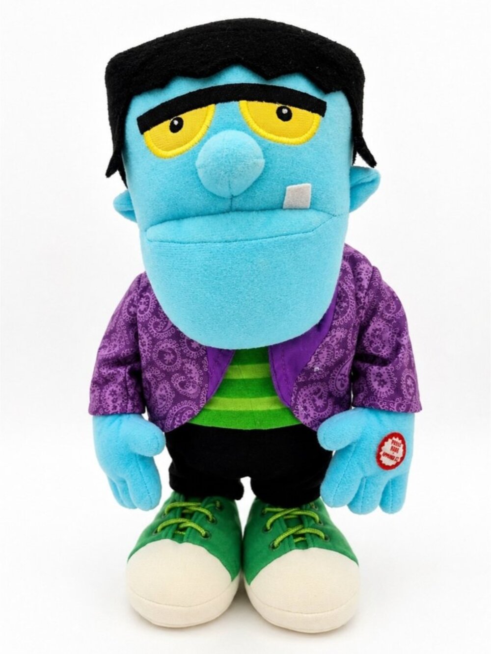 Hallmark Animated Talking Frankenstein Plush Halloween Decor – Tested & Working